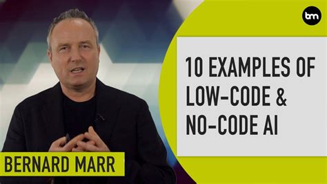 The Best Examples Of Low Code And No Code Ai Tools Youtube