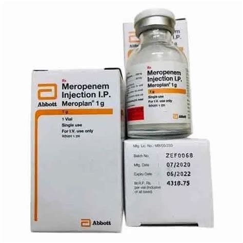 Meroplan Meropenem 1000 Mg At Best Price In Thane ID 23530161097