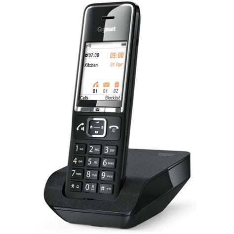 Gigaset Comfort 550 Iberia Teléfono Inalámbrico Dect Negro