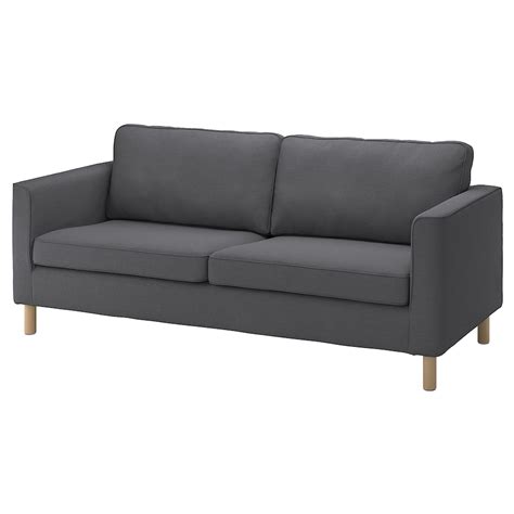 PÄrup 3 Seat Sofa Vissle Grey Ikea