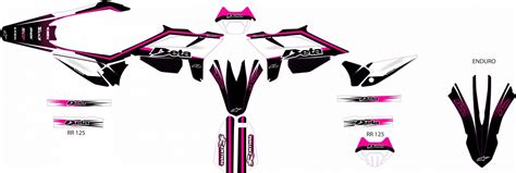 Kit D Co Beta Racing Rose Kitdeco Moto Fr