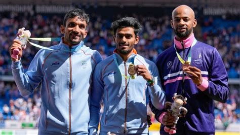 Commonwealth Games Eldhose Paul Wins Historic Triple Jump Gold As Annu