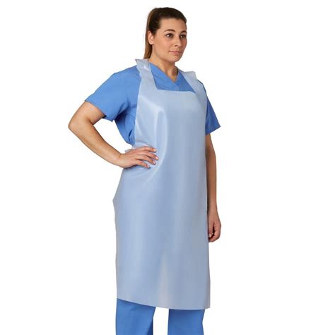 Disposable Polyethylene Adult Aprons Medline At Home