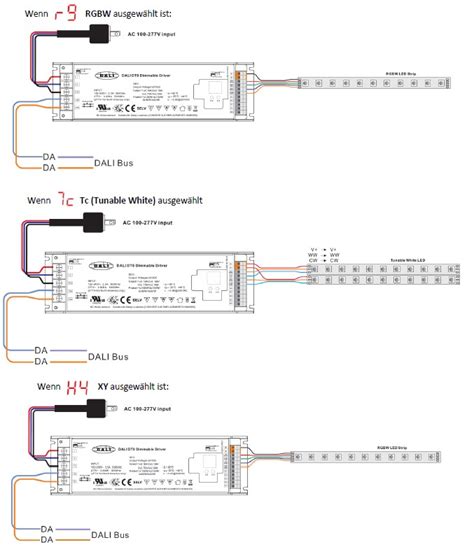 DALI DT8 4in1 LED TREIBER 24VDC 200W