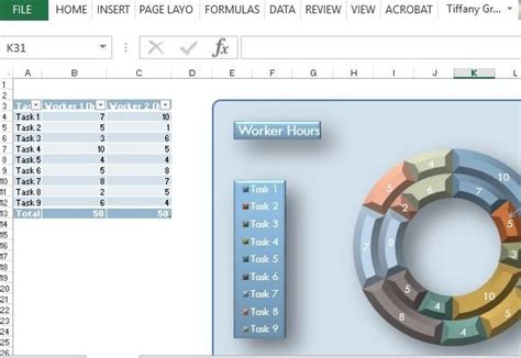 Excel 2016 Pie Chart - Ponasa