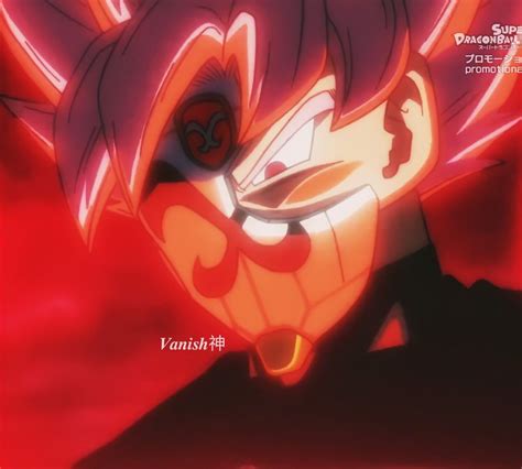 Goku Black Crimson Masked Saiyan SDBH BBM Dragon Ball Artwork