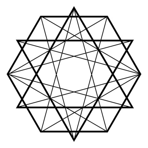 Geometric Sacred Geometry Transparent PNG SVG Vector File