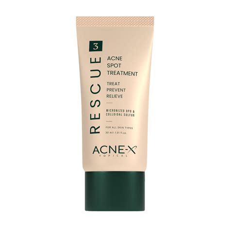 Acne Spot Treatment With Benzoyl Peroxide For Overnight Pimple Calming Acne X Topical