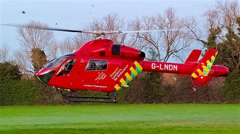 London Air Ambulance MD 902 Startup Takeoff YouTube