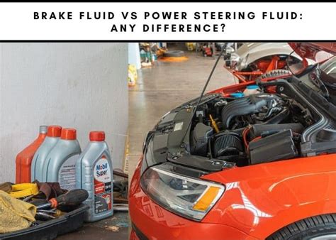 Can You Use Power Steering Fluid As Brake Fluid At Paz Sharon Blog