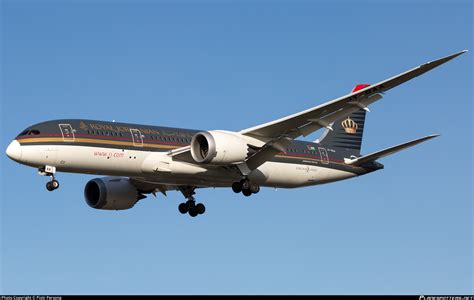 Jy Baa Royal Jordanian Boeing Dreamliner Photo By Piotr Persona