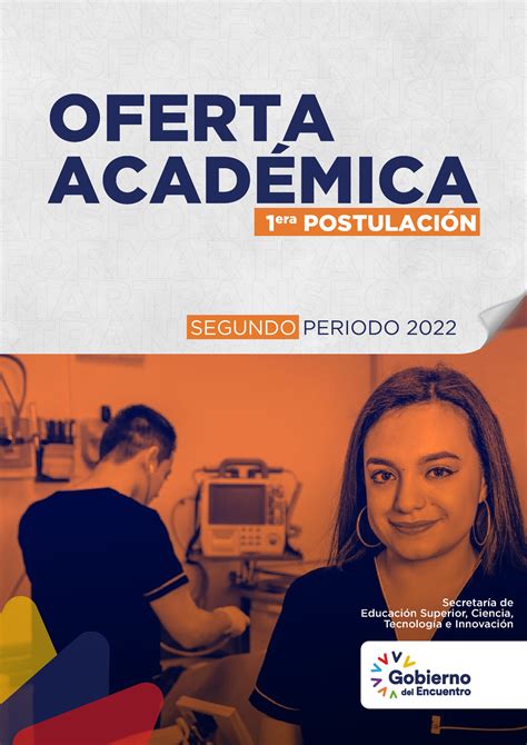 Oferta Acad Mica Senescyt Segundo Periodo Secretar A De