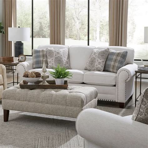 England 4250n Series 4255n 9151 Silas Sofa With Nailheads A1