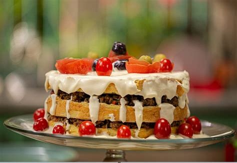 Naked Cake Salgado Tempero De Fam Lia Receitas