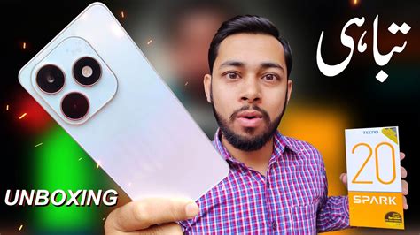 Tecno Spark 20 Unboxing In Pakistan With Review 256GB Tecno Spark