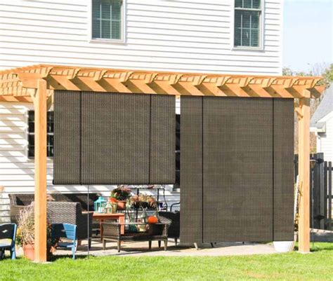 Pergola Privacy Wall 11 Backyard Screening Ideas