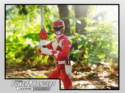 Mighty Morphin Power Rangers Lightning Collection Red Ranger Etsy Uk