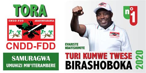 Burundi Le Cndd Fdd Imbonerakure Karusi Dit Merci L Hon