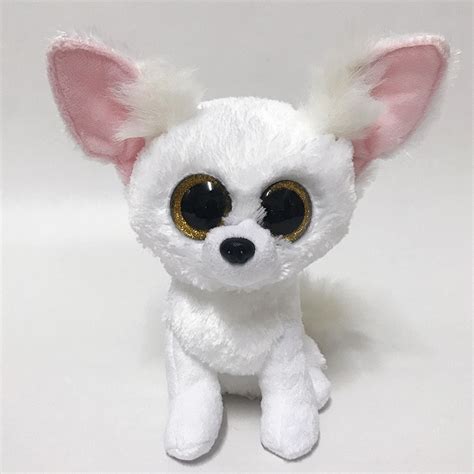 Ty 2022 Beanie Boos PHOENIX White Fennec Fox 6" 15cm Plush Stuffed Animal Collectible Toy ...