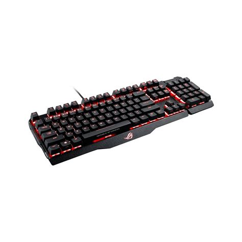 Геймърска механична клавиатура Asus ROG Claymore Cherry MX Red RGB Aura ...