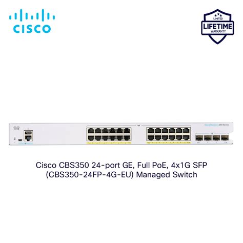 Cisco Business Cbs Fp G Managed Switch Port Ge Full Poe