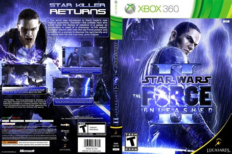 Games Covers Star Wars The Force Unleashed Xbox