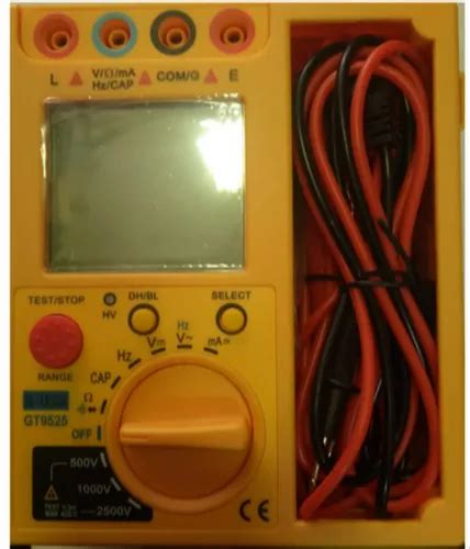 40 Giga Ohms DIGITAL INSULATION TESTER 2500 VOLT G TECH Packaging