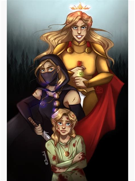 Throne Of Glass Print Sticker For Sale By Doodlinglenn Redbubble