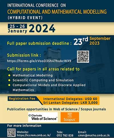 ICCMM 2024 International Conference On Computational And Mathematical