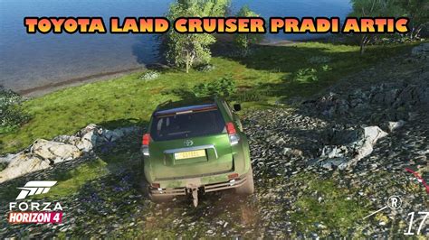 Toyota Land Cruiser Prado Artic Realistic Offroading Forza Horizon