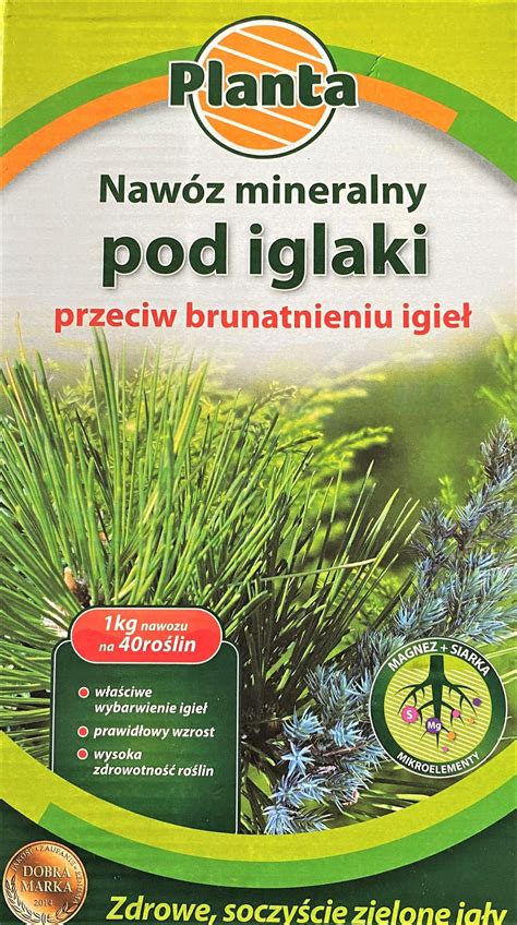 Naw Z Naw Z Mineralny Pod Iglaki Kg Przec Brunatnieniu Ceny I