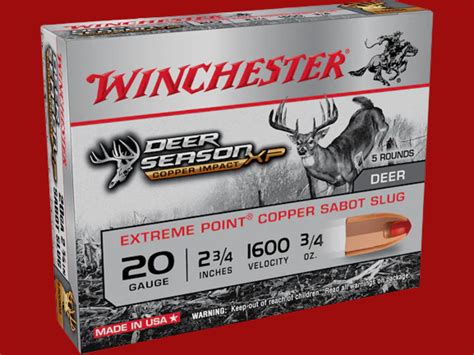 Winchester Deer Season Xp Copper Impact Ammunition Gauge