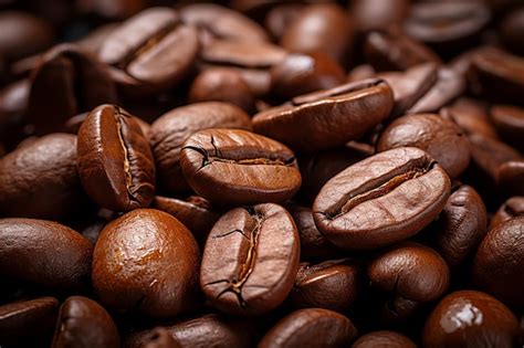 Premium AI Image Coffee Lovers Dream A Background Full Of Aromatic