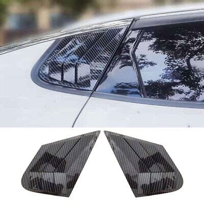 For Kia Optima Carbon Fiber Side Vent Window Scoop Louver