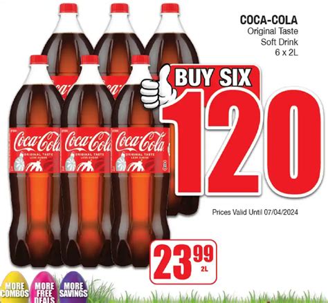 Coca Cola Original Taste Soft Drink X L Offer At Boxer Superstores