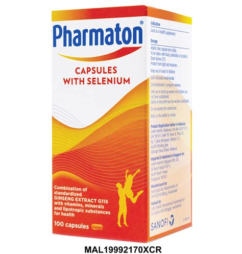 Our Products Pharmaton® Vitamins With Selenium For Adults