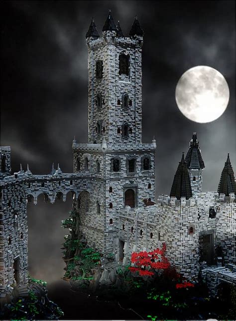 Yes, that's a steampunk vampire castle made from LEGO