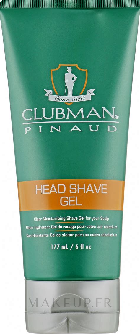 Gel De Rasage Pour Cuir Chevelu Clubman Pinaud Head Shave Gel Makeup Fr