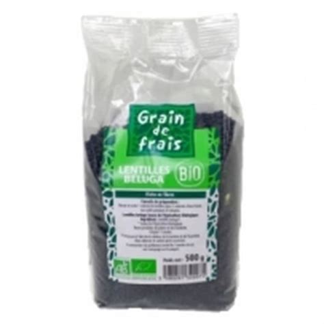 Lentilles Beluga Bio Grain De Frais Paquet G Cdiscount Au