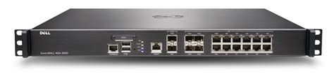 SonicWALL NSA-3600 3.4Gbps 2x10xGbE SFP+ 4x1GbE SFP 12x1GbE port Next-Generation UTM Firewall ...