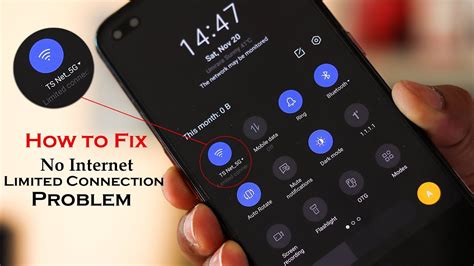 How To Fix No Internet Limited Connection Problem In Android Mobile