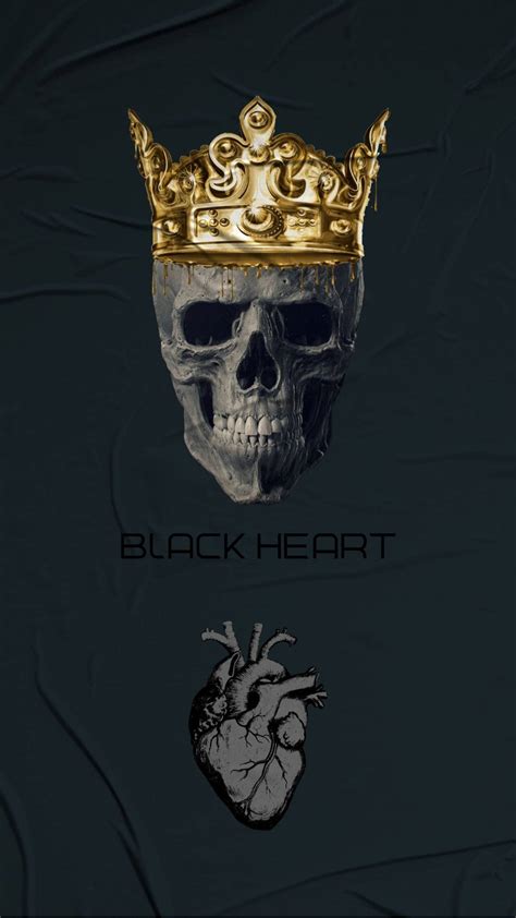 [200+] Black Heart Backgrounds | Wallpapers.com