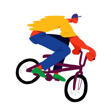 Sepeda Bmx Ilustrasi Grafik Vektor And Clip Art Bebas Royalti Istock