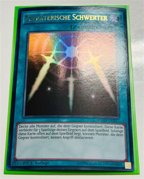 Yu Gi Oh Verräterische Schwerter Ultra Rare Kaufen auf Ricardo