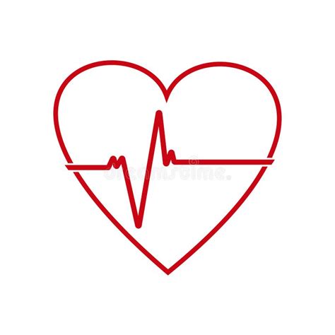 Heartbeat Ilustraciones Stock Vectores Y Clipart 33 016