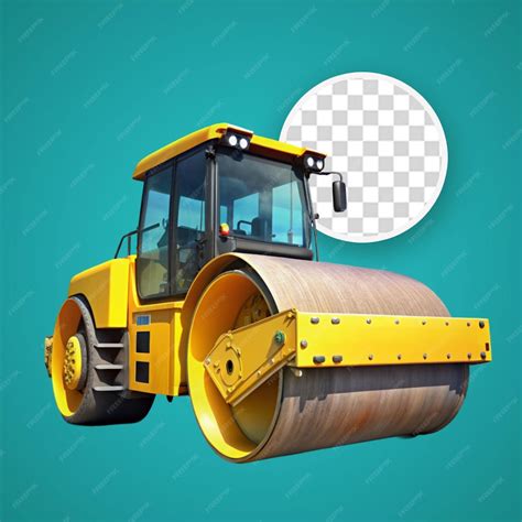 Premium Psd Steamroller