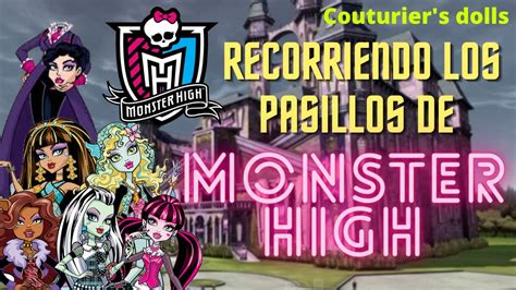 RECORRIDO EN LOS PASILLOS DE MONSTER HIGH En El Juego La Chica Nueva