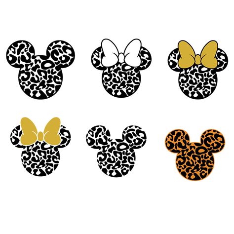 Mickey Mouse Ears Svg Silhouette