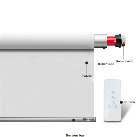 Rechargeable Wireless Tubular Roller Shade Motor Kit With Remote