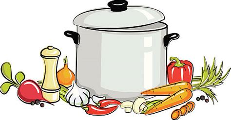 Royalty Free Pot Of Chili Clip Art Vector Images And Illustrations Istock